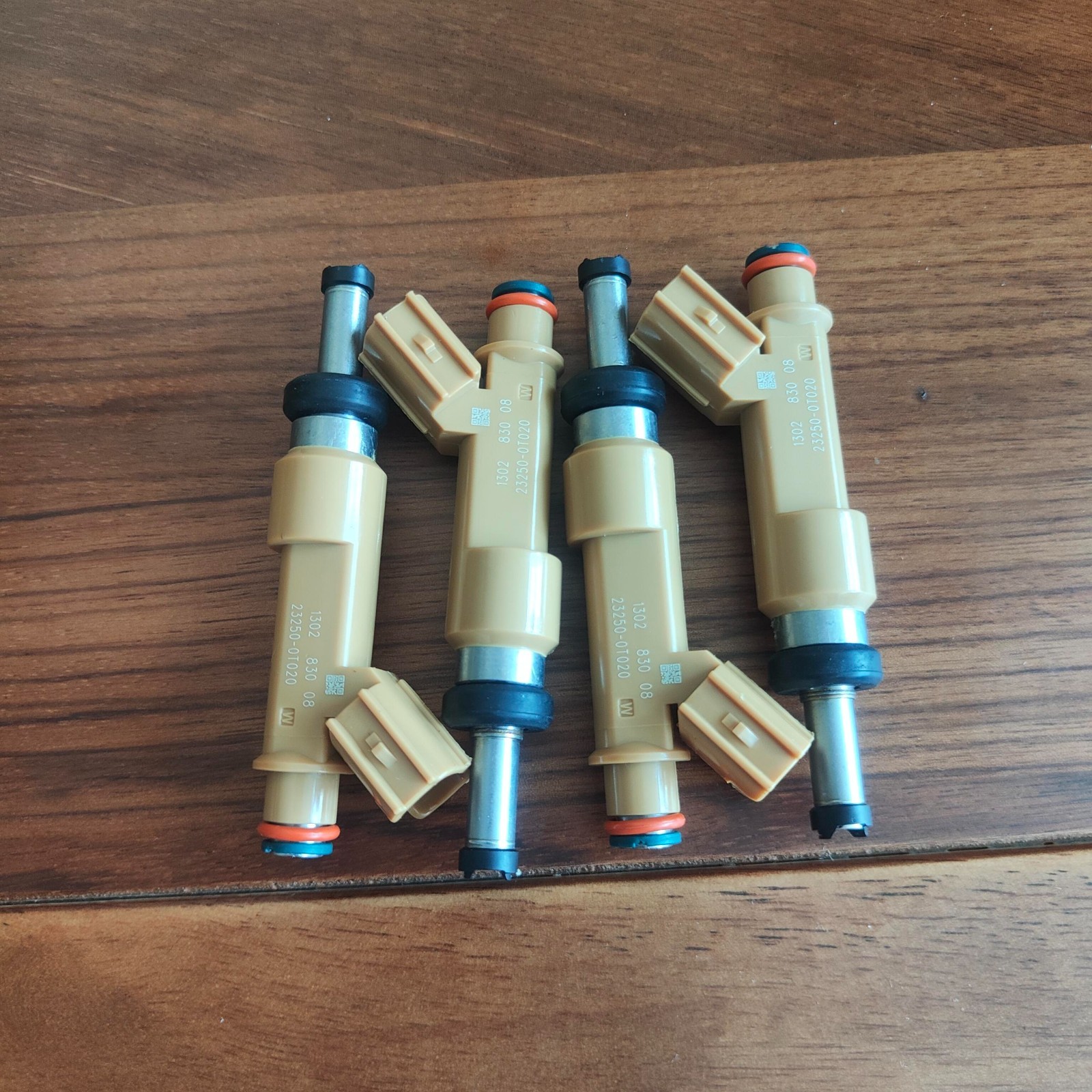 23250-0T020 4pcs Boxed DENSO Fuel Injectors for 2009-15 Corolla Matrix 1.8L NEW