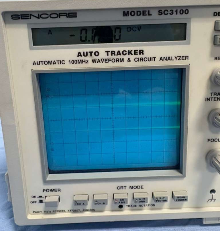Sencore Automatic 100MHz Waveform & Circuit Analyzer Oscilloscope Model SC3100