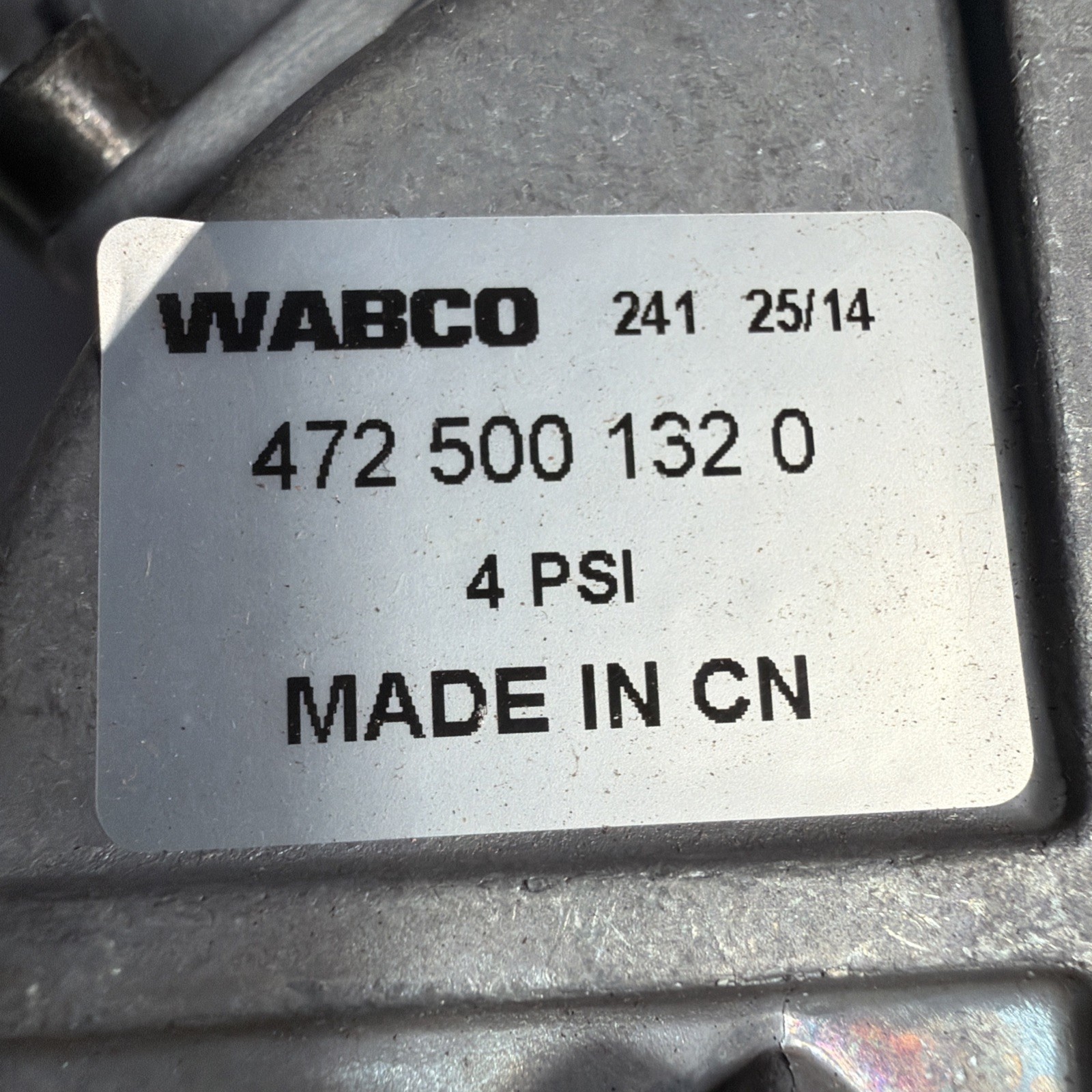 Wabco ABS Valve 9730110210, 4725001320, 4721950750, 4721950740 NNB OEM NICE