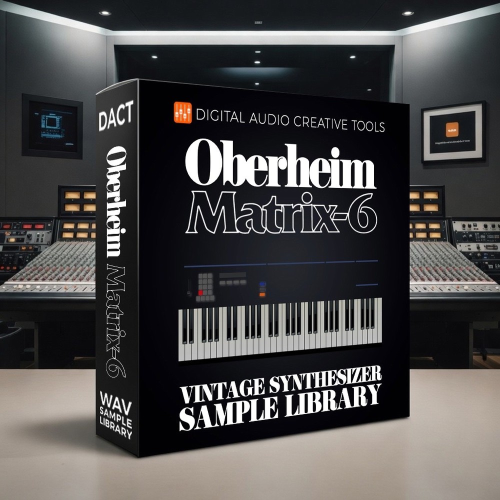 Oberheim Matrix-6 Synthesizer Sample Library