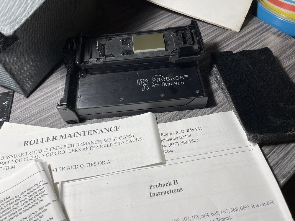FORSCHER PROBACK POLAROID 35mm FITS CANON EOS-3