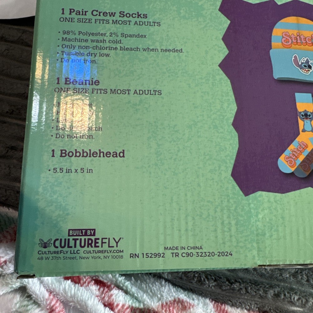 Disney STITCH Bobble head Gift Set