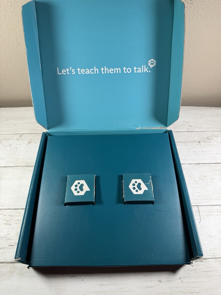 FluentPet Tester Kit 2 HexTiles 2 Sound Buttons Pet Communication