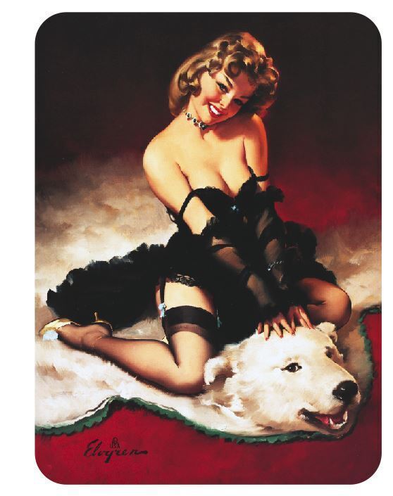 Pinup Girl Sticker Decal