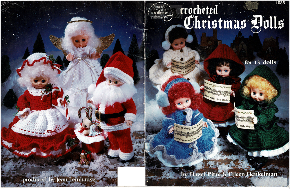 CROCHETED CHRISTMAS DOLLS (PAPERBACK)