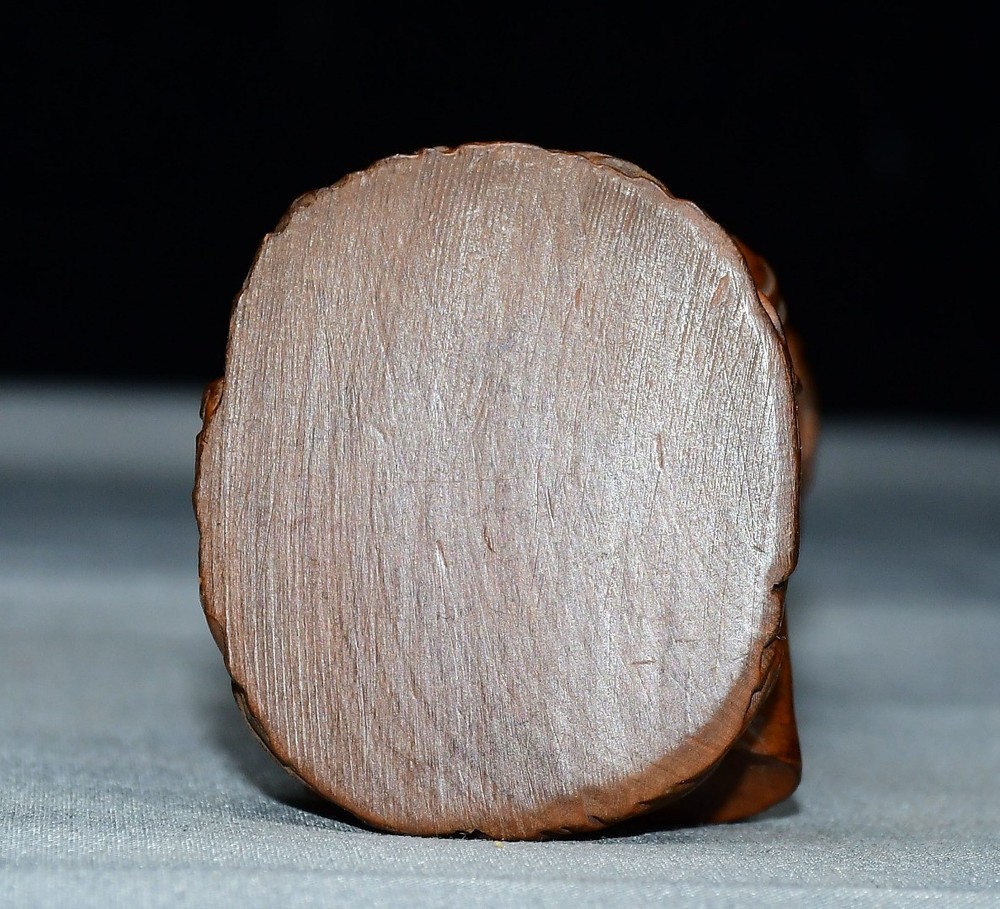 Exquisite Small Leaf Boxwood Mazu Ornament