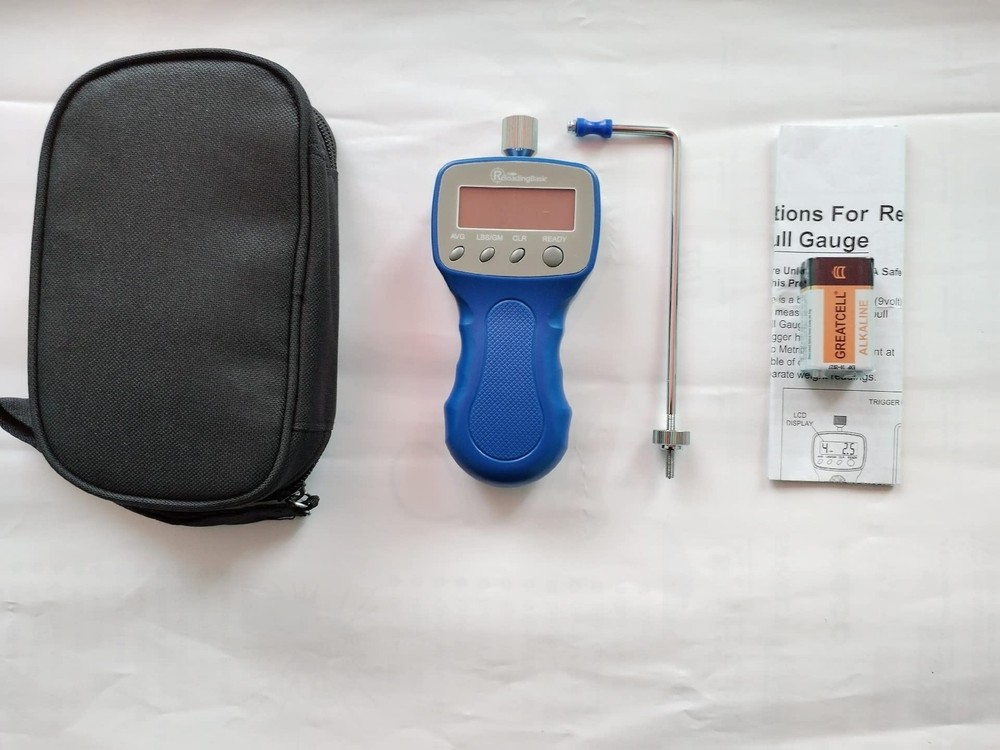 Reloading Basic RD Electronic Trigger Pull Gauge