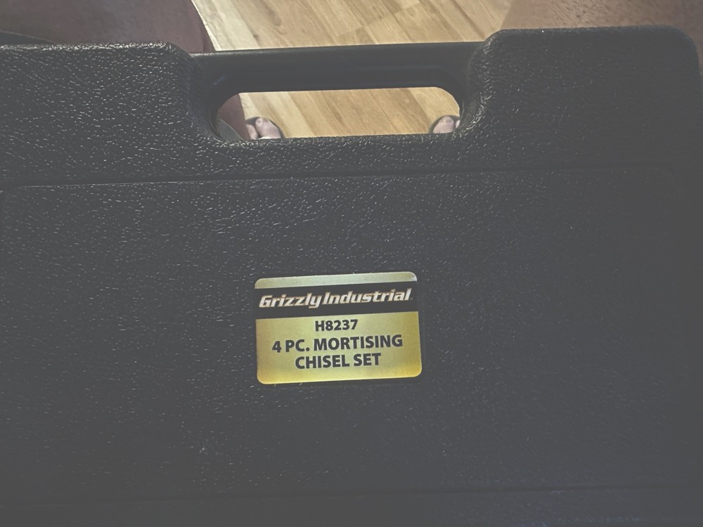 Grizzly International H8237 Mortising Chisel 4-Pc. Set