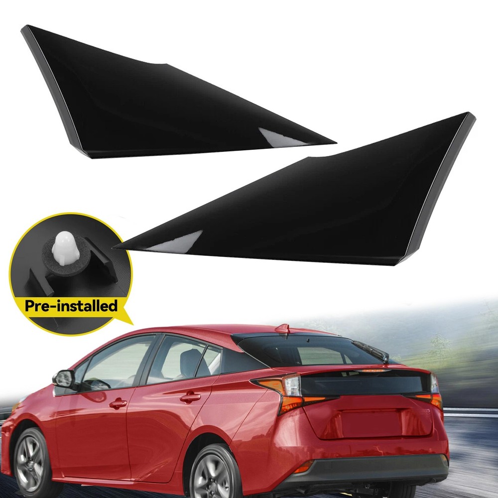 Rear LH+RH Quarter Molding Cover Panel For Toyota Prius 16-22 Prius Prime 17-22
