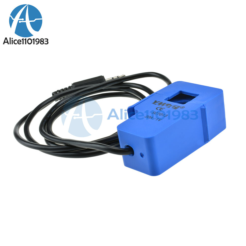 SCT-013 Switching Current Transformer AC Current Sensor 10A-100A 50hz-150khz