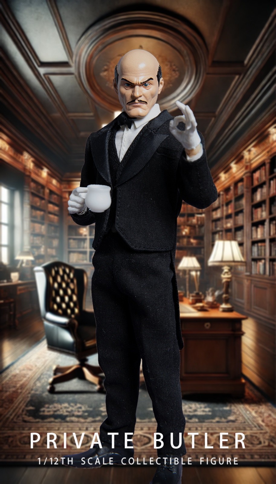 JM011: Joy Man JMToys 1/12 Private Butler 6" Action Figure