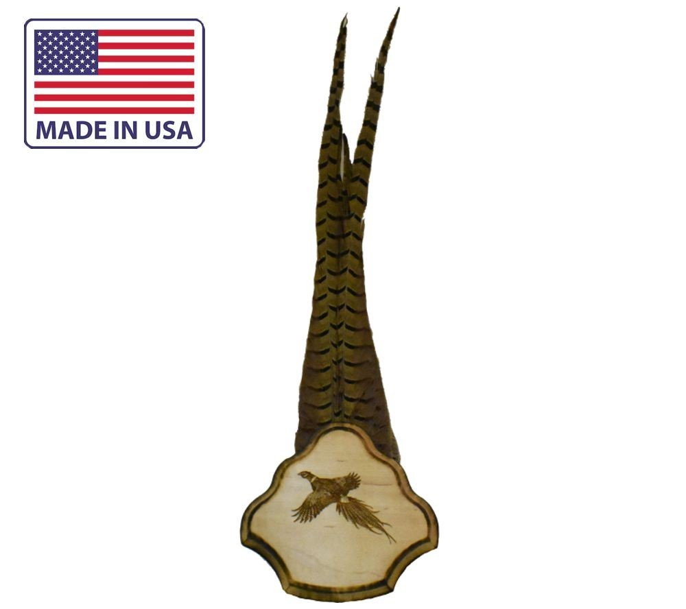 Pheasant Mounting Plaque- Standard Hardwood