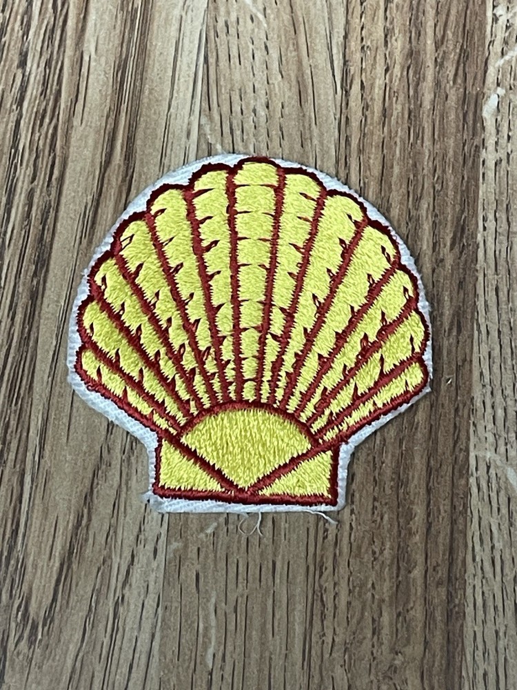 Shell oil & gas logo emblem patch