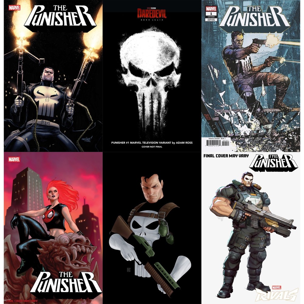 Punisher (2026) #1 2 Marvel Comics COVER SELECT