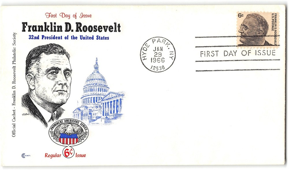 US #1284 FDC, 1966, CCC Craft covers