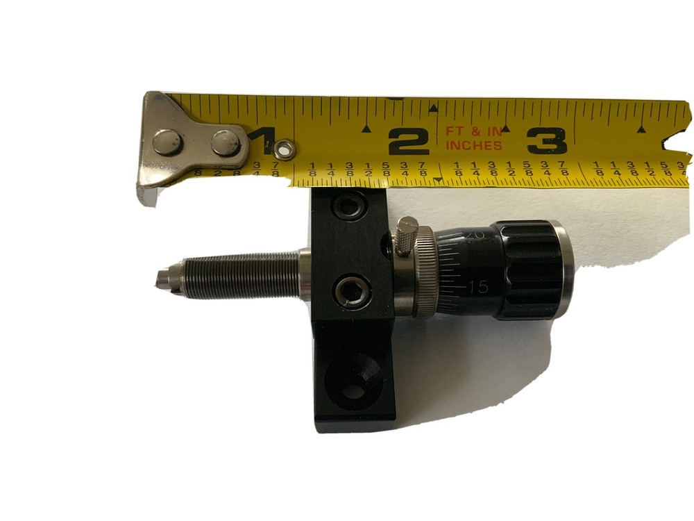 Single Axis Precision Micro Position Unit With Mounting Block