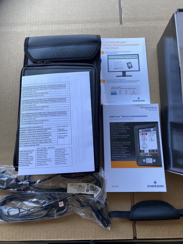 Emerson TREXCHPKLWS3S Trex Communicator, HART, Certified, 3 Yr Support