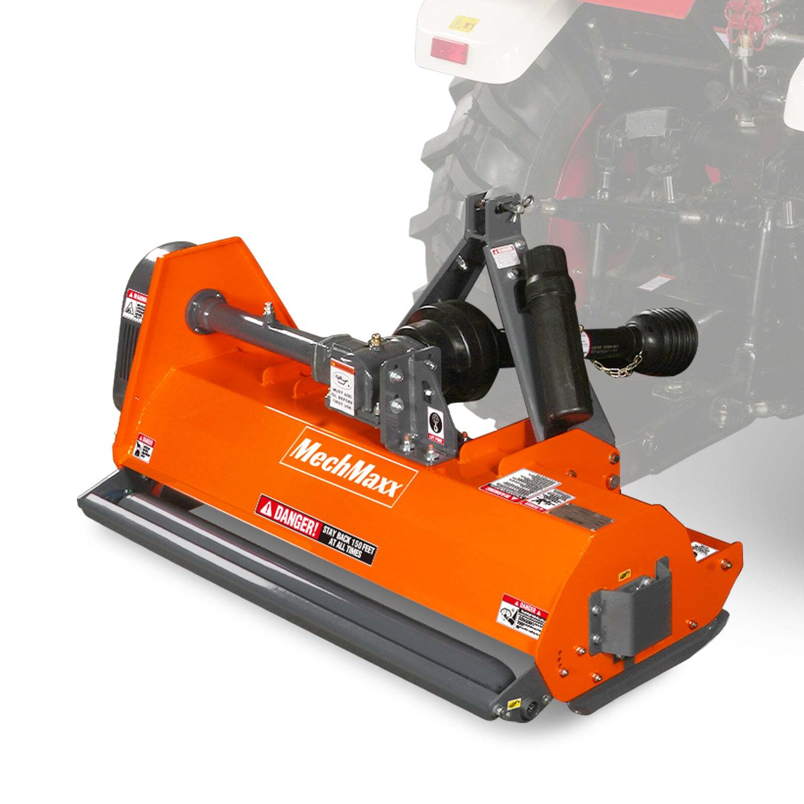 MechMaxx 3 Point PTO 48'' Light-duty Flail Mower For 15-35hp Tractor, EFS48