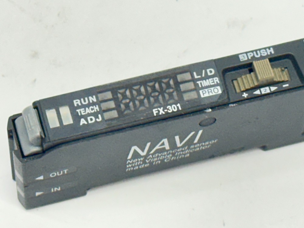 Sunx FX-301 Navi Fiber Sensor MISSING COVER