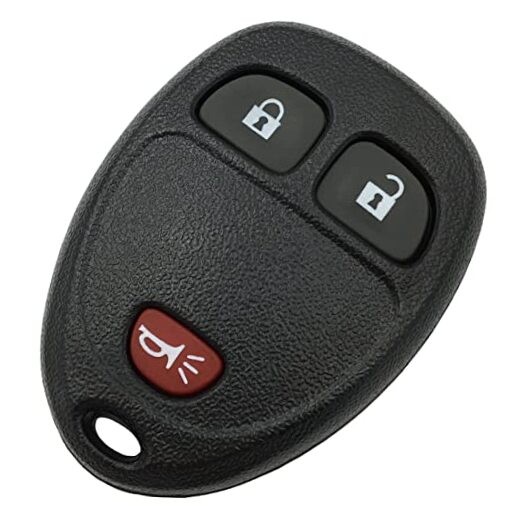 Keyless Entry Remote Control Key Fob Shell Case Replacement Fit for 3 Buttons