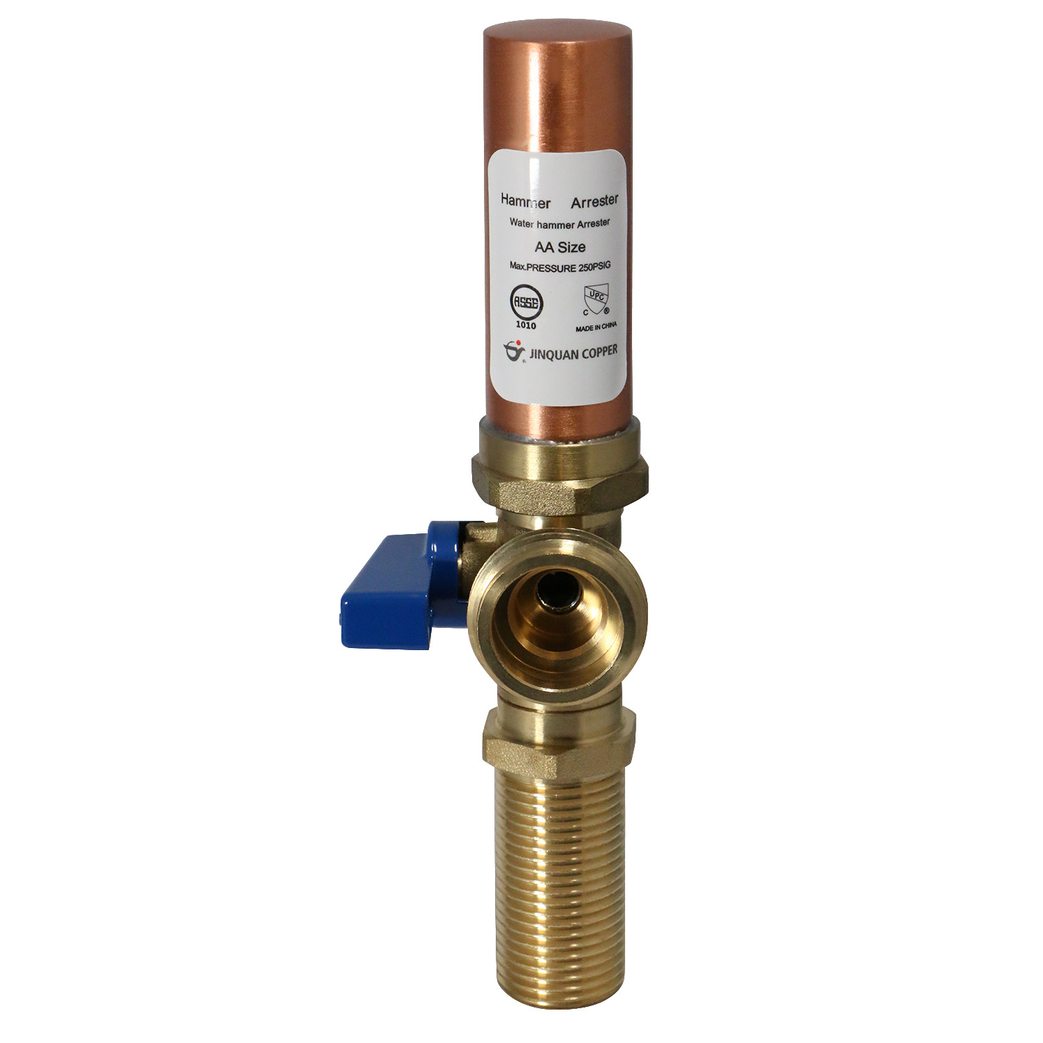 XFITTING Washing Machine Valve with Hammer Arrestor, Male NPT, Pex-B Barb, Pex-A