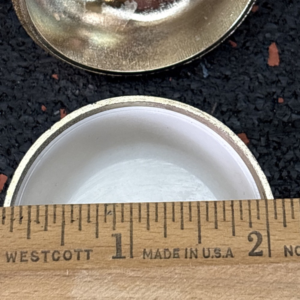 Vintage Silver Plate Apple for Sugar Or Salt Bowl With Spoon Condiment Jar