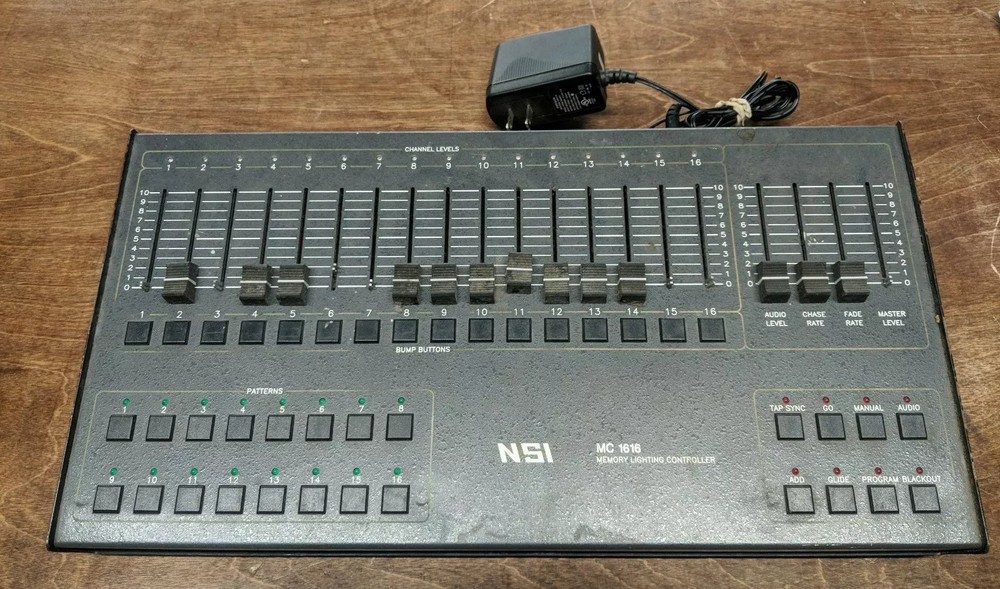 AS IS PLEASE READ NSI MC 1616 Memory Lighting Controller Board