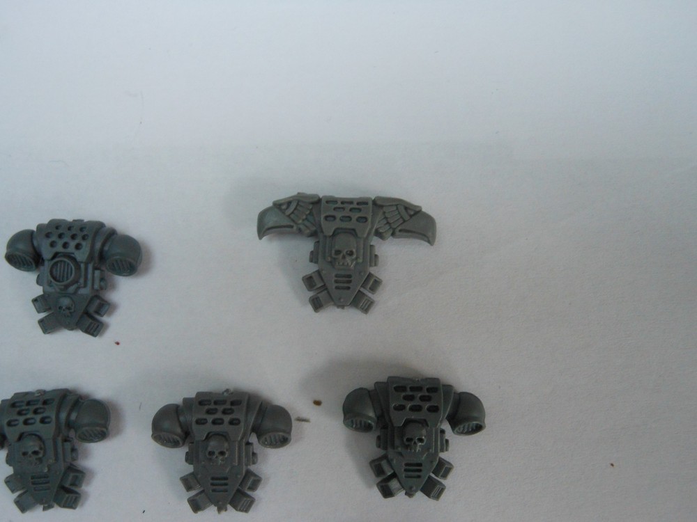 Warhammer 40K Space Marines Plastic Backpack Bits