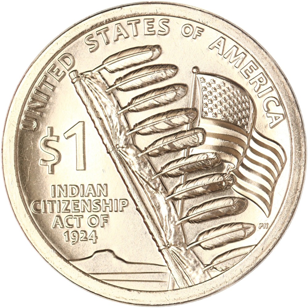 2024 D Native American Sacagawea Dollar Gem BU
