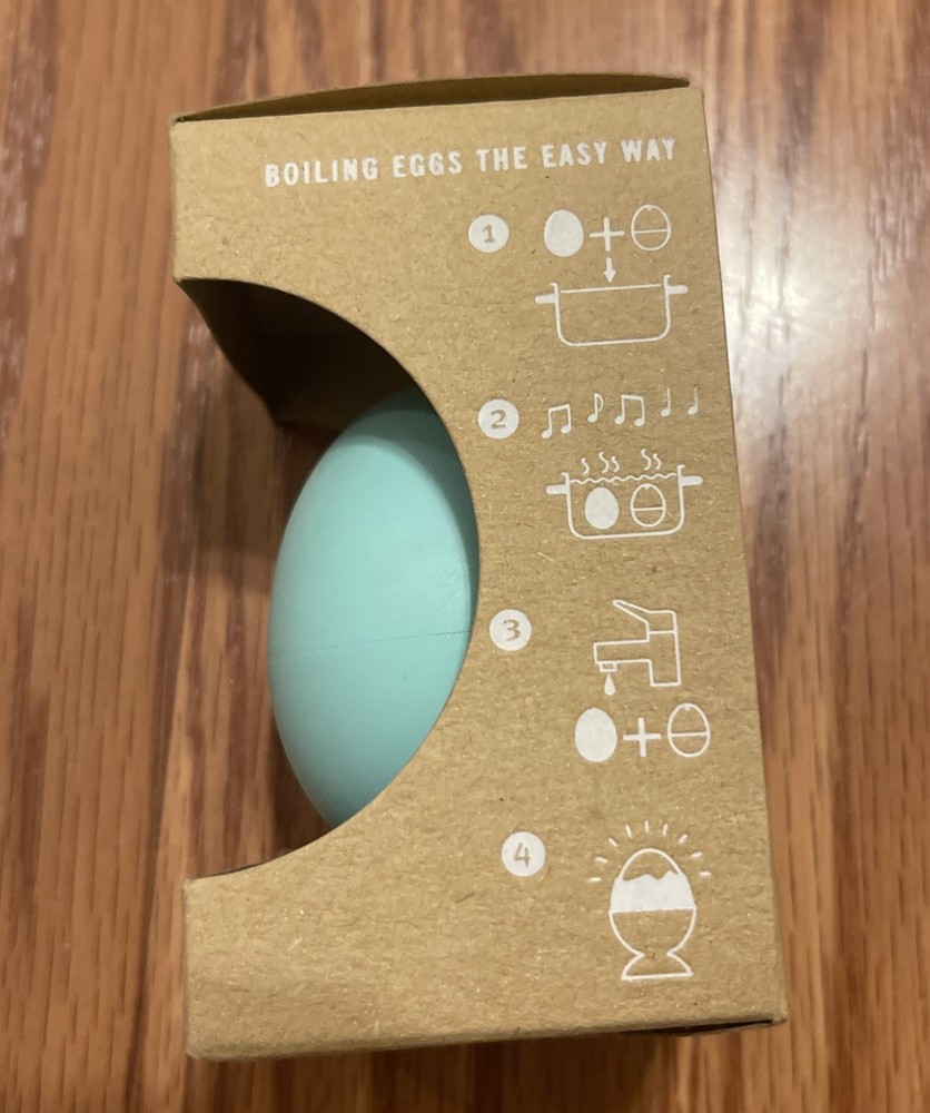 New BeepEgg Basic Musical Egg Timer Boil Eggs The Easy Way Turquoise