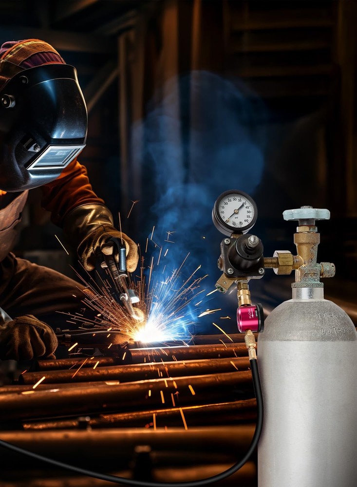 Nitrogen Purge Tool, HVAC Regulator Red