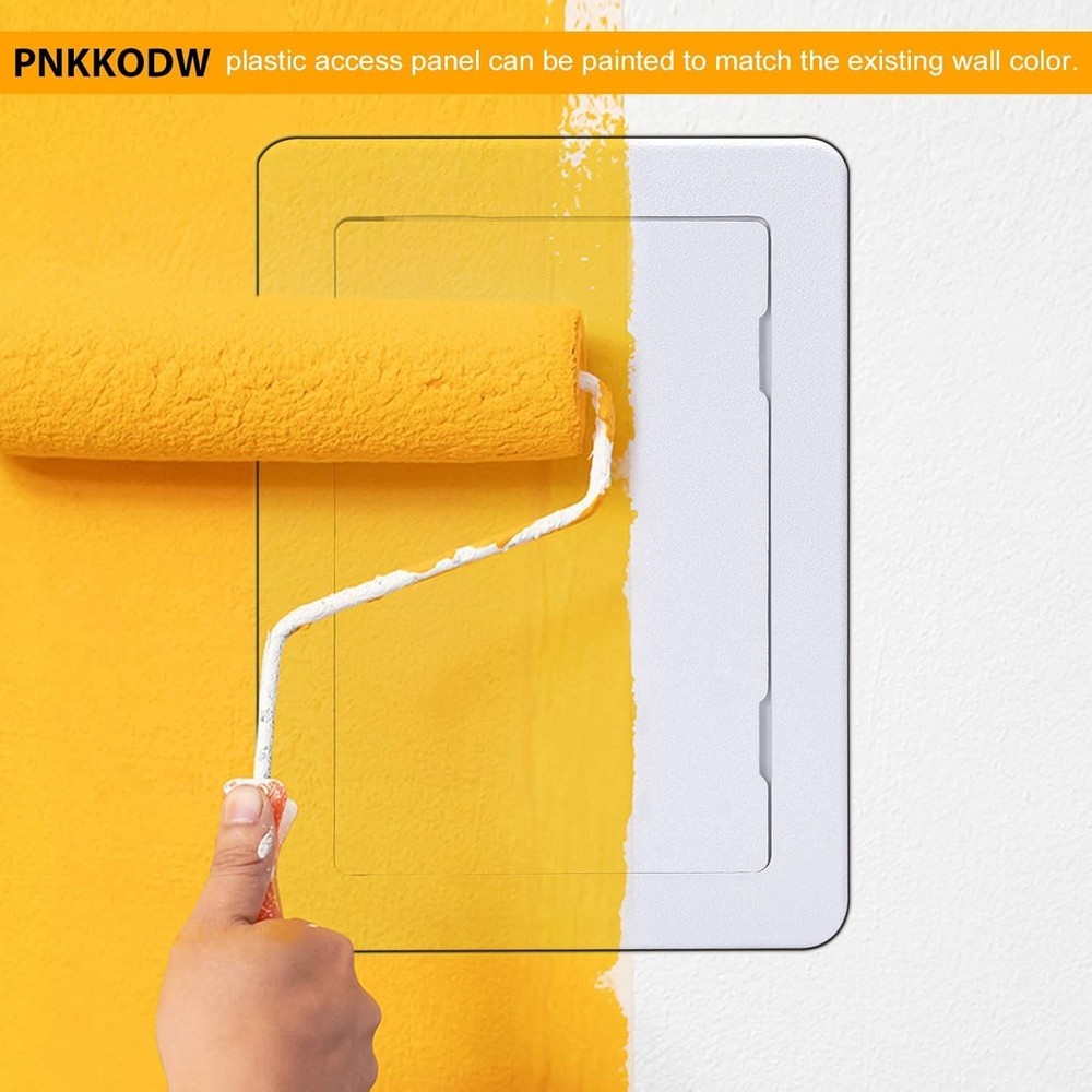 4 x 6 Inch Drywall Access Panel - Durable Reinforced Plastic Removable Door