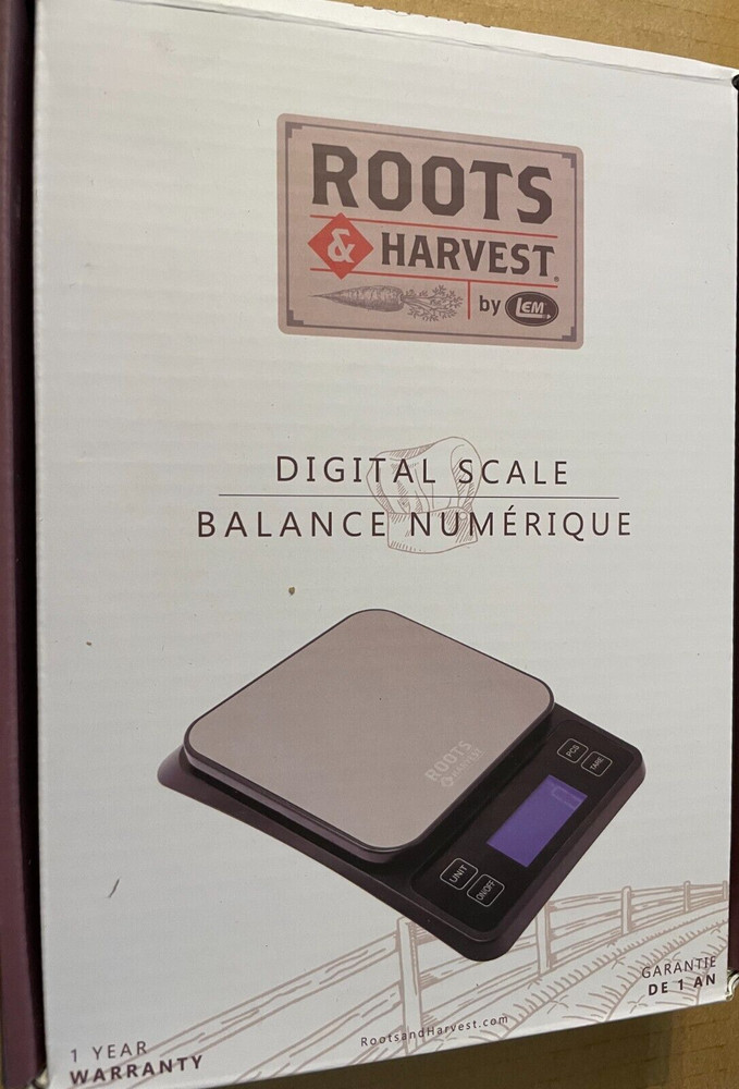 ROOT & HARVEST BY LEM Digital Food Scale 11 lb
