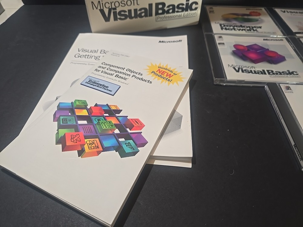 Microsoft Visual Basic Professional Edition Version 5.0 Academic CD Media