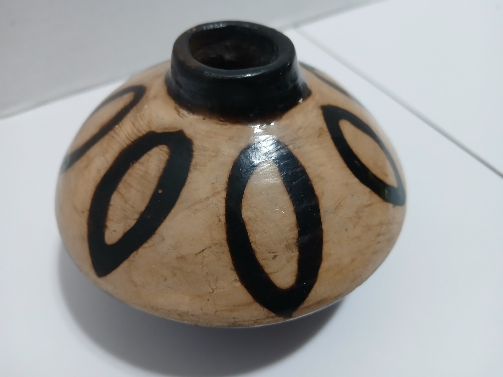 Honduras Tribe Seed Pot Central America Pottery vintage