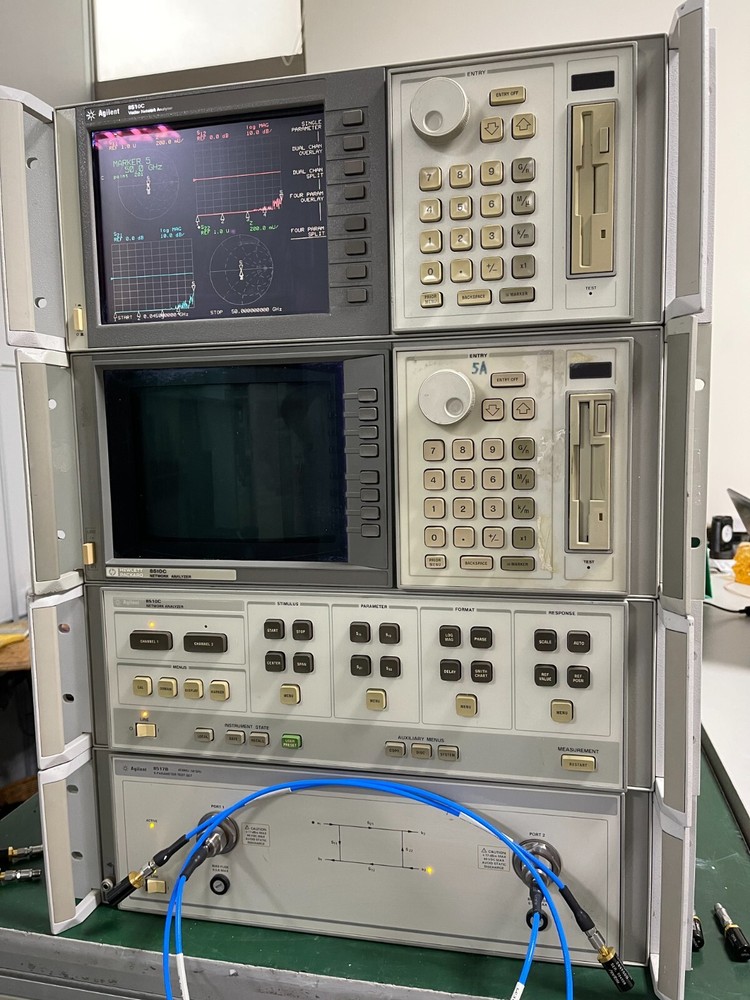 HP Agilent 8510C LCD Display Processor for Network Analyzer System _4116A10962