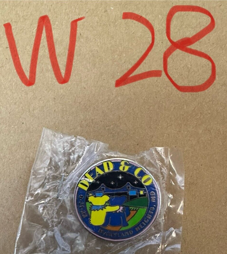 Dead And Company Pin Official 2022-2023 Tour Pin,VA/OH/IL/NY/NC/MA etc. Pick No.