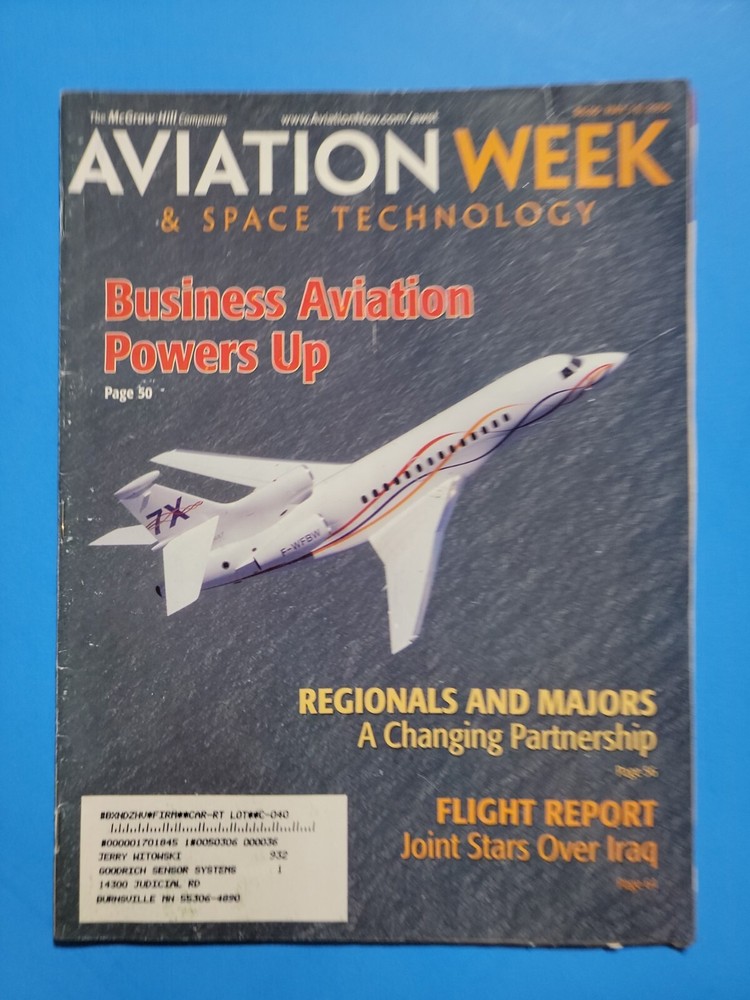 AVIATION WEEK'S AVIATION WEEK SPACE TECHNOLOGY MAY 16, 2005