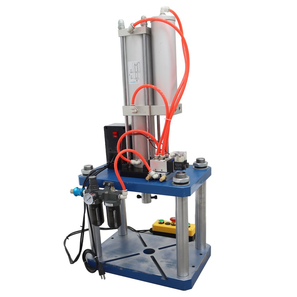 110V 11023Lbs Pneumatic Punch Press Machine with Controller Four Column