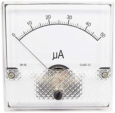 Ammeter DC 0-50µA Meter Movement, 1µA Resolution by Electronix Express (1)