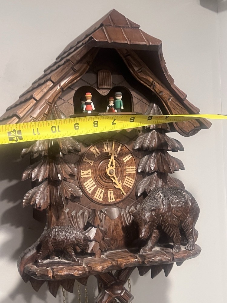 Bear Cuckoo Clock 8 Day