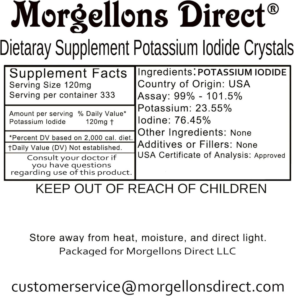SSKI Iodine Potassium Iodide Solutions Mixing Kit Includes Necessary Tools...