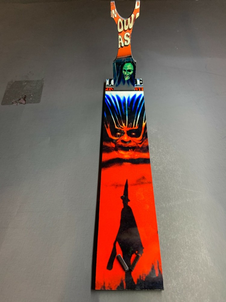 Halloween III Knife With Sublimated Stand