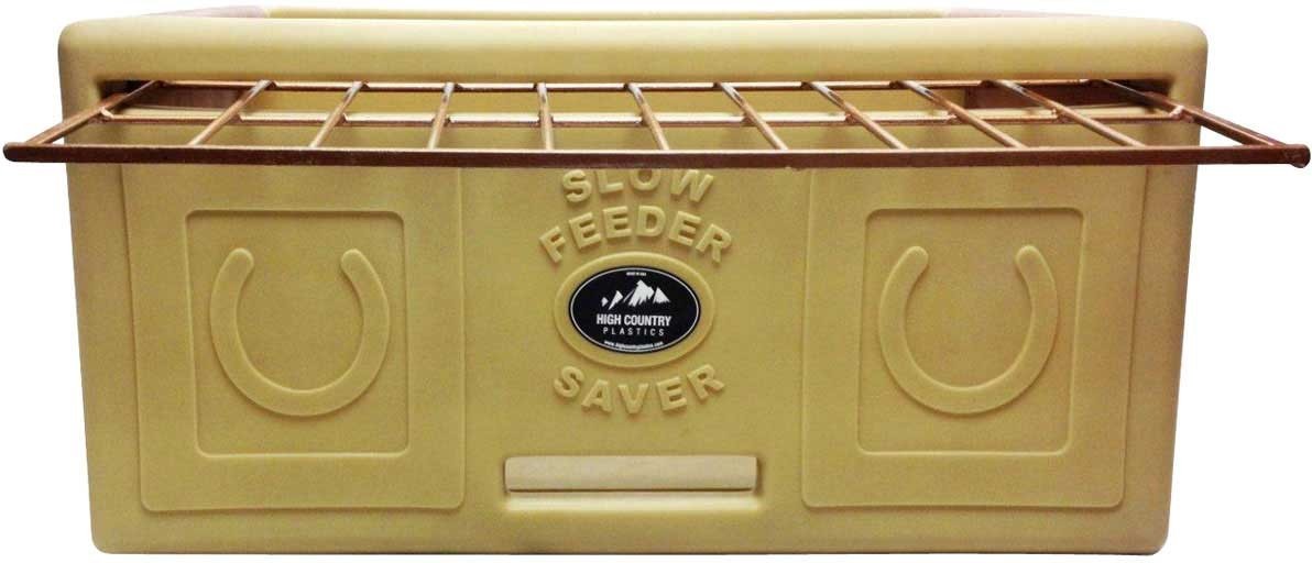 Slow Feeder Saver for Horses Save wasted feed Slows down the animal’s feeding