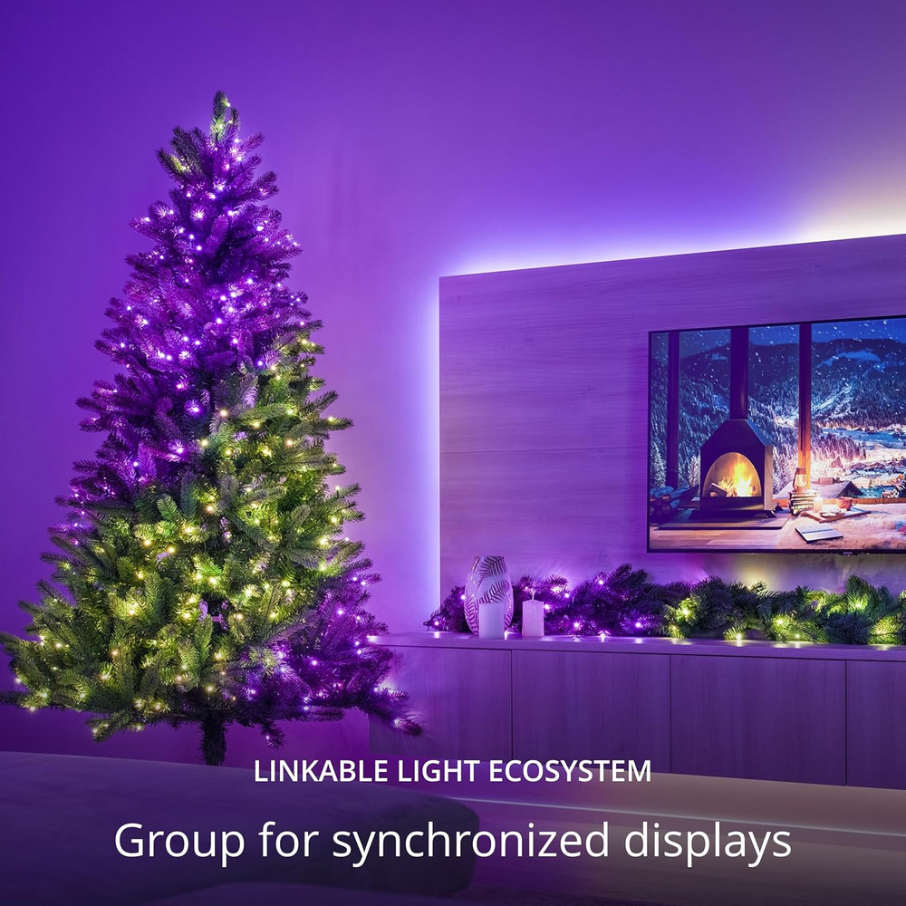 Strings 600 LED RGB, LED Light String, Smart Multicolor LED Lights, Christmas Li