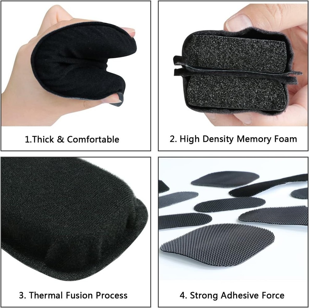 Universal Airsoft Helmet Pads, Helmet Replacement Foam Padding Kits Set Acces...