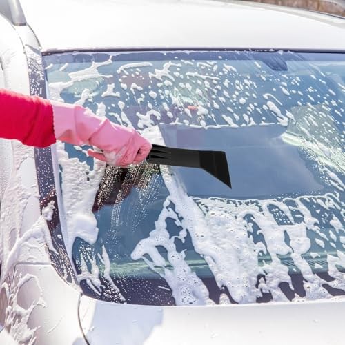 Window Tint Tool Bulldozer Squeegee Set, 3 Pcs Flat Glass Scrubber Paddle