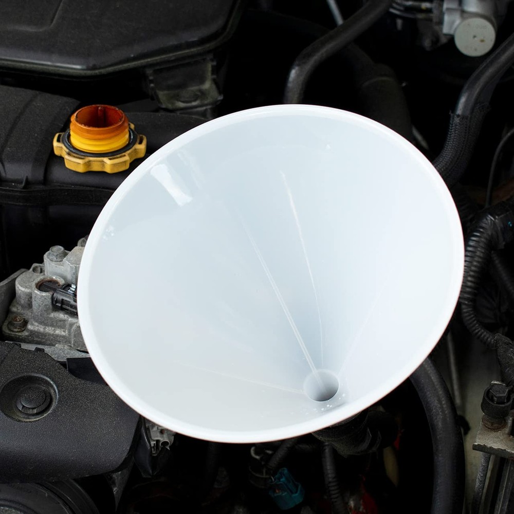 Plastic Funnel, 64 oz, Natural