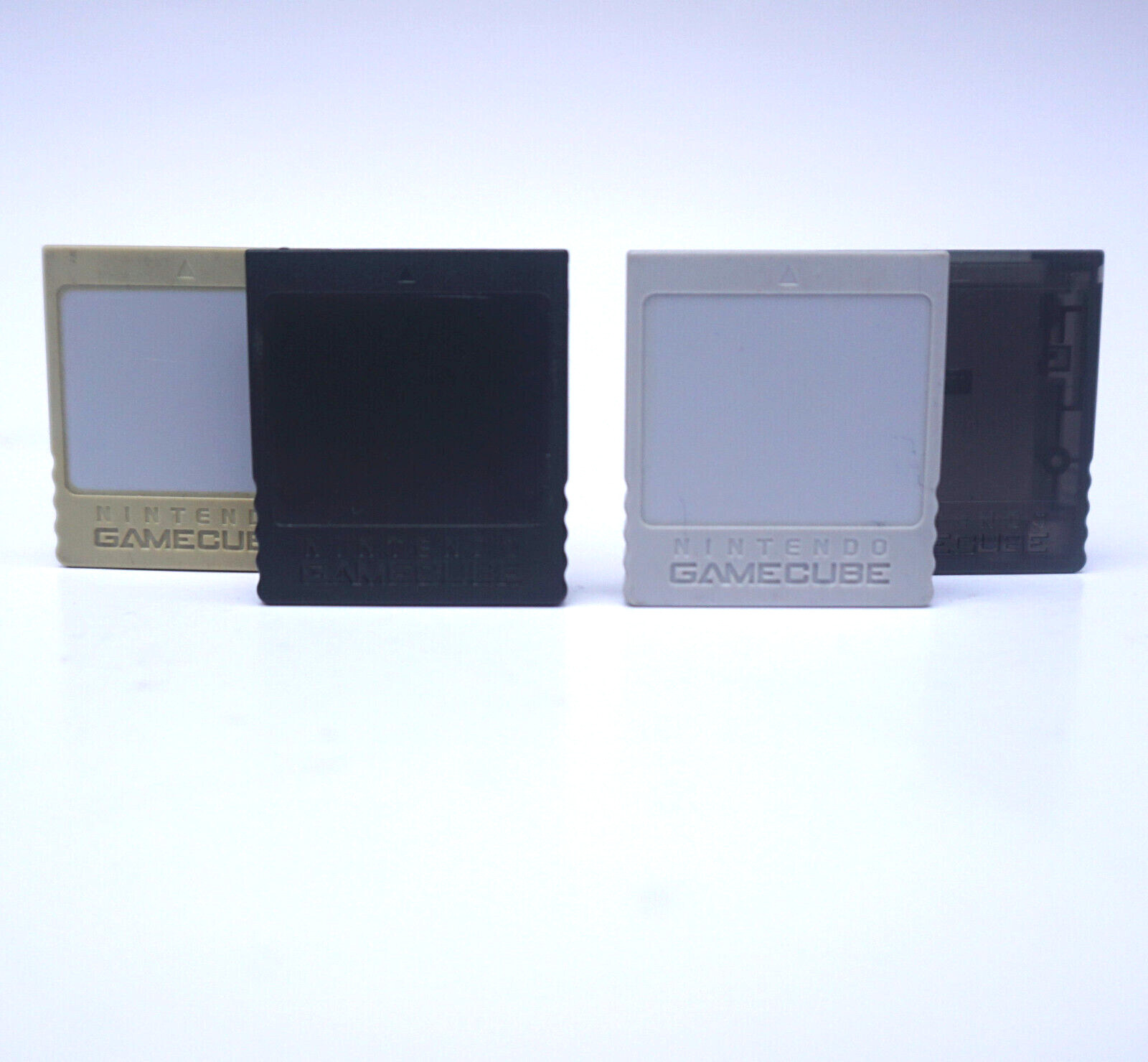 Nintendo Gamecube Memory Card Official OEM 59 251 Block Black Gray - You Pick