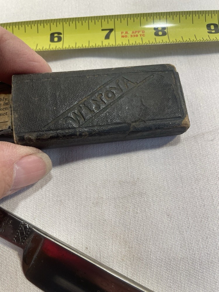 Vintage Winova Straight Razor With Box